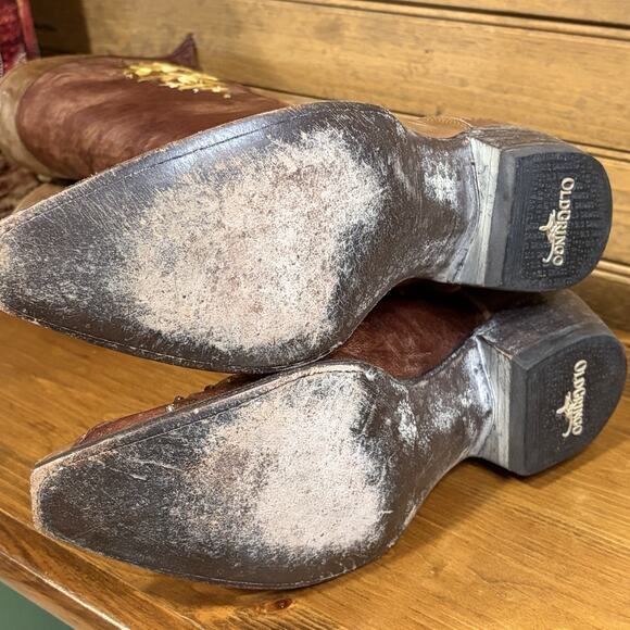 Old Gringo Women’s Western Boots Lila L-1052-3 Size 7B Two Tone Embroidery Bling - Picture 12 of 16